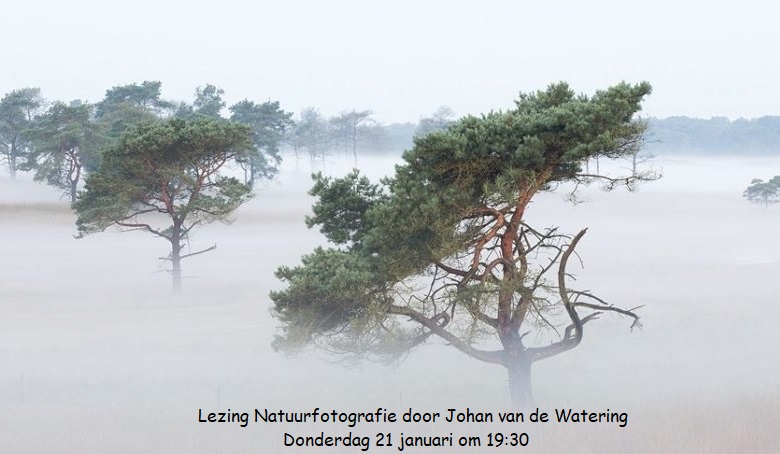 Lezing natuurfotografie door Johan van de Watering